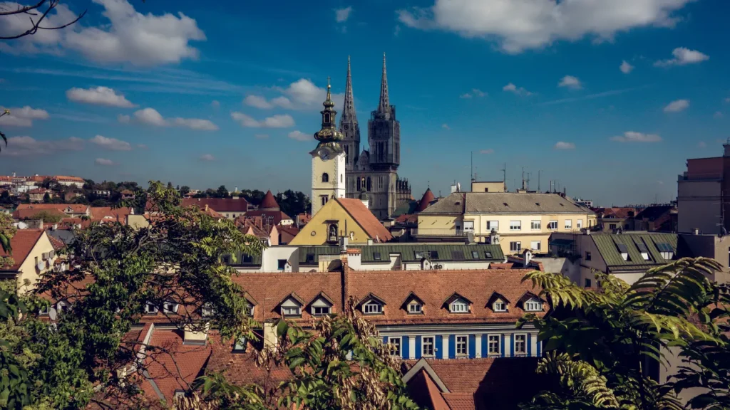 Zagreb Cathedral and St. Mary Church