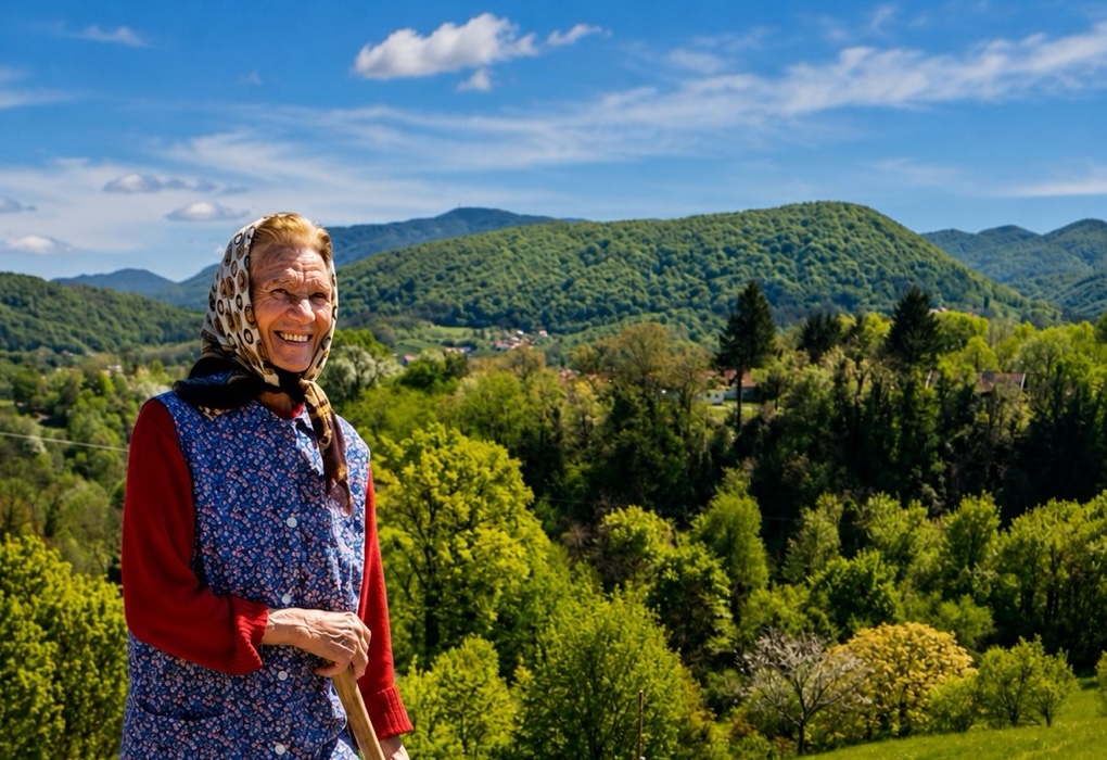 Granny from the Zagorske gore Nature Park